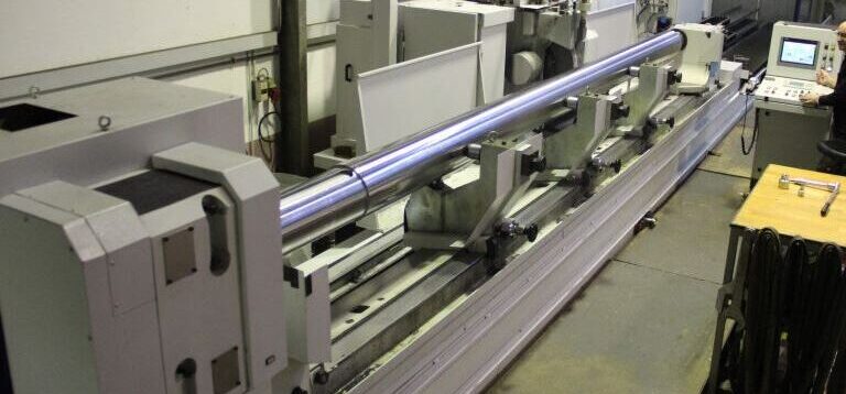 Welle-Ø-260-x-7500 für US Karriere Halle Dreherei